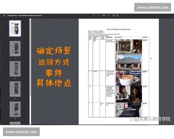 围绕剧本创作方式探索叙事结构与人物深度扩展艺术表达的新路径